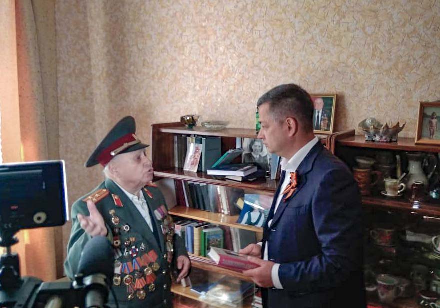 Сергей Горохов поздравил ветеранов Великой Отечественной войны с Днем Победы