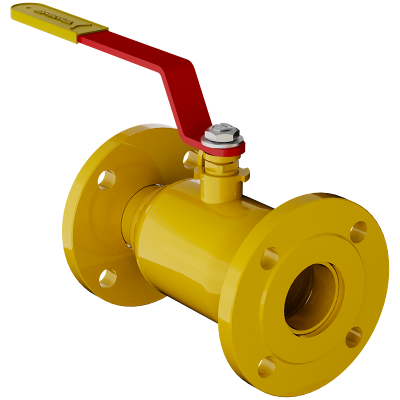 Кран шаровой для газа GAS PRO фланцевый полнопроходной ст. 09Г2С с рукояткой, Ду 10-200, Ру 16-40